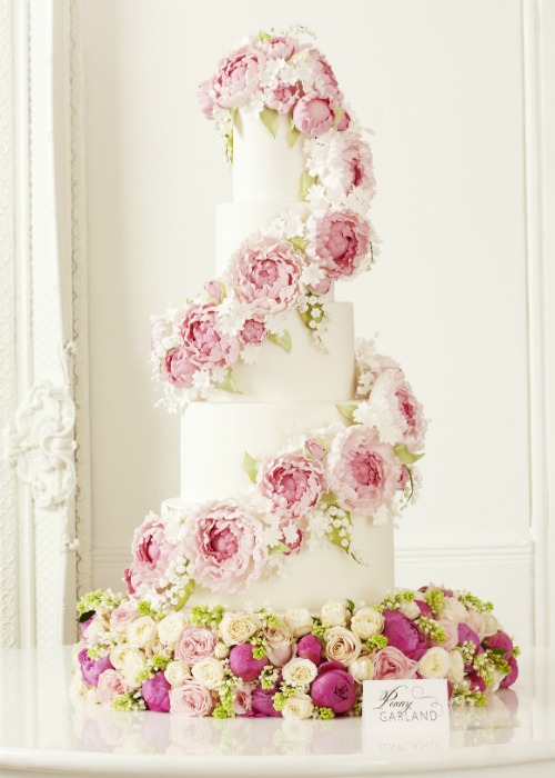 2013_01_30 Peggy Porschen_Floral wedding cake collection_Peony13135